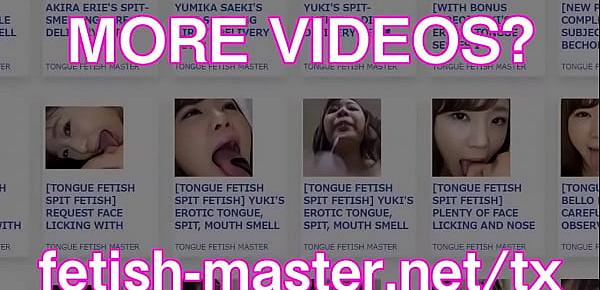 trendsJapanese Asian Tongue Spit Face Nose Licking Sucking Kissing Handjob Fetish - More at fetish-master.net